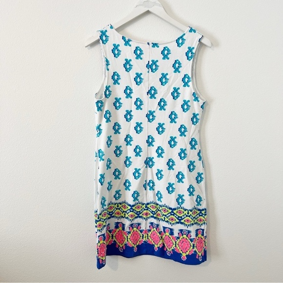 Lilly Pulitzer Harper Shift Dress To The Sea Turtle Engineered Medium M - Picture 5 of 5